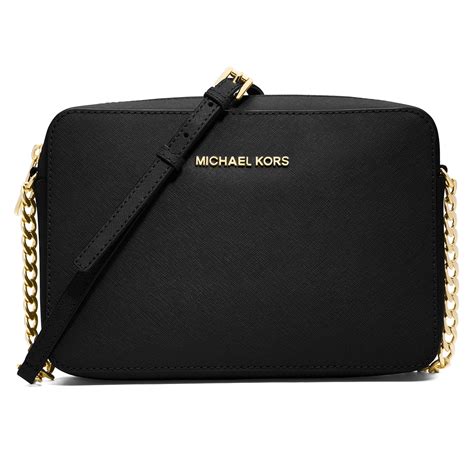 michael kors bag black|black michael kors crossbody bag.